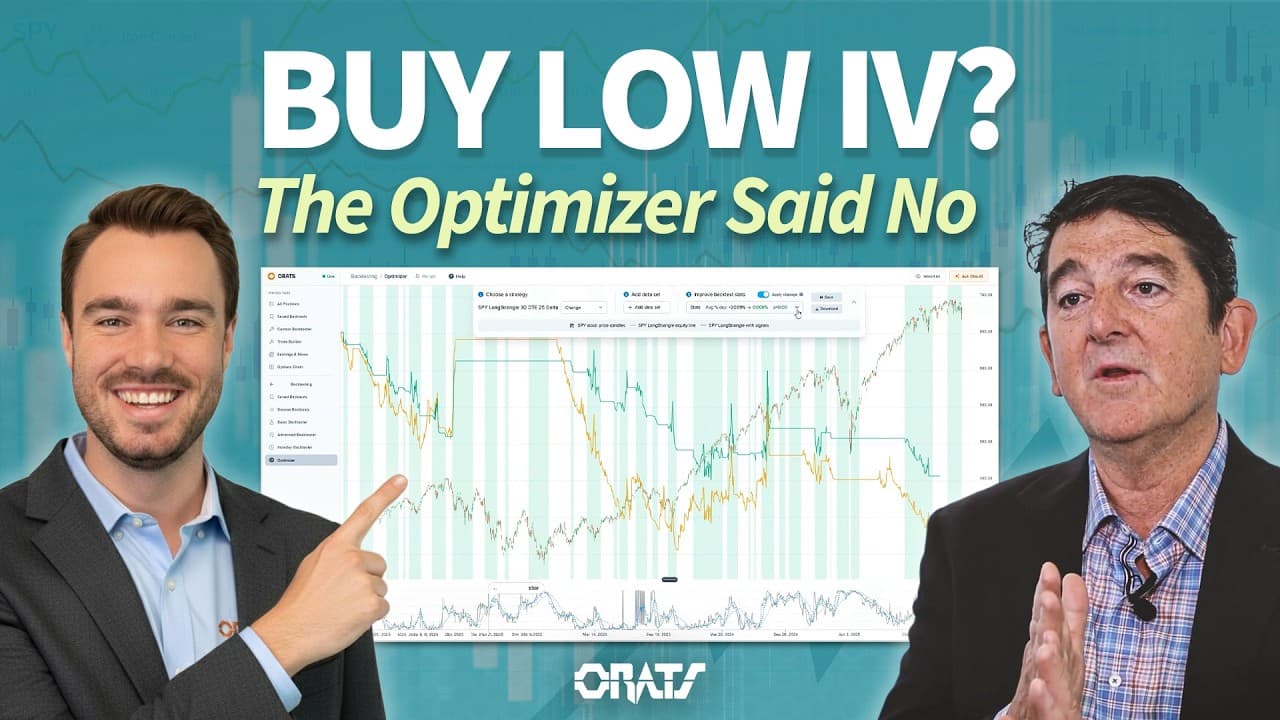 Scanning and Backtesting IV Rank and Percentile | Driven By Data Ep. 121