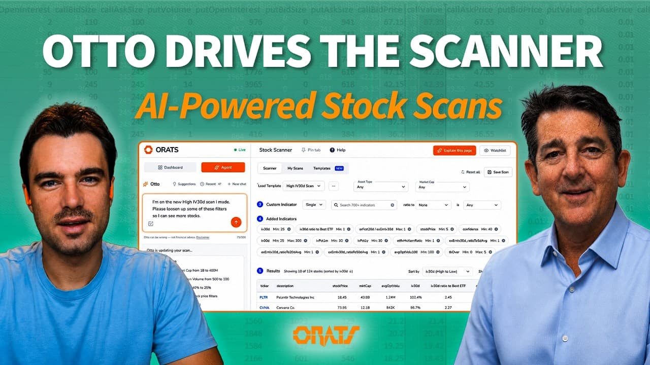 Driving the Stock Scanner With Otto Agent | Driven By Data Ep. 145
