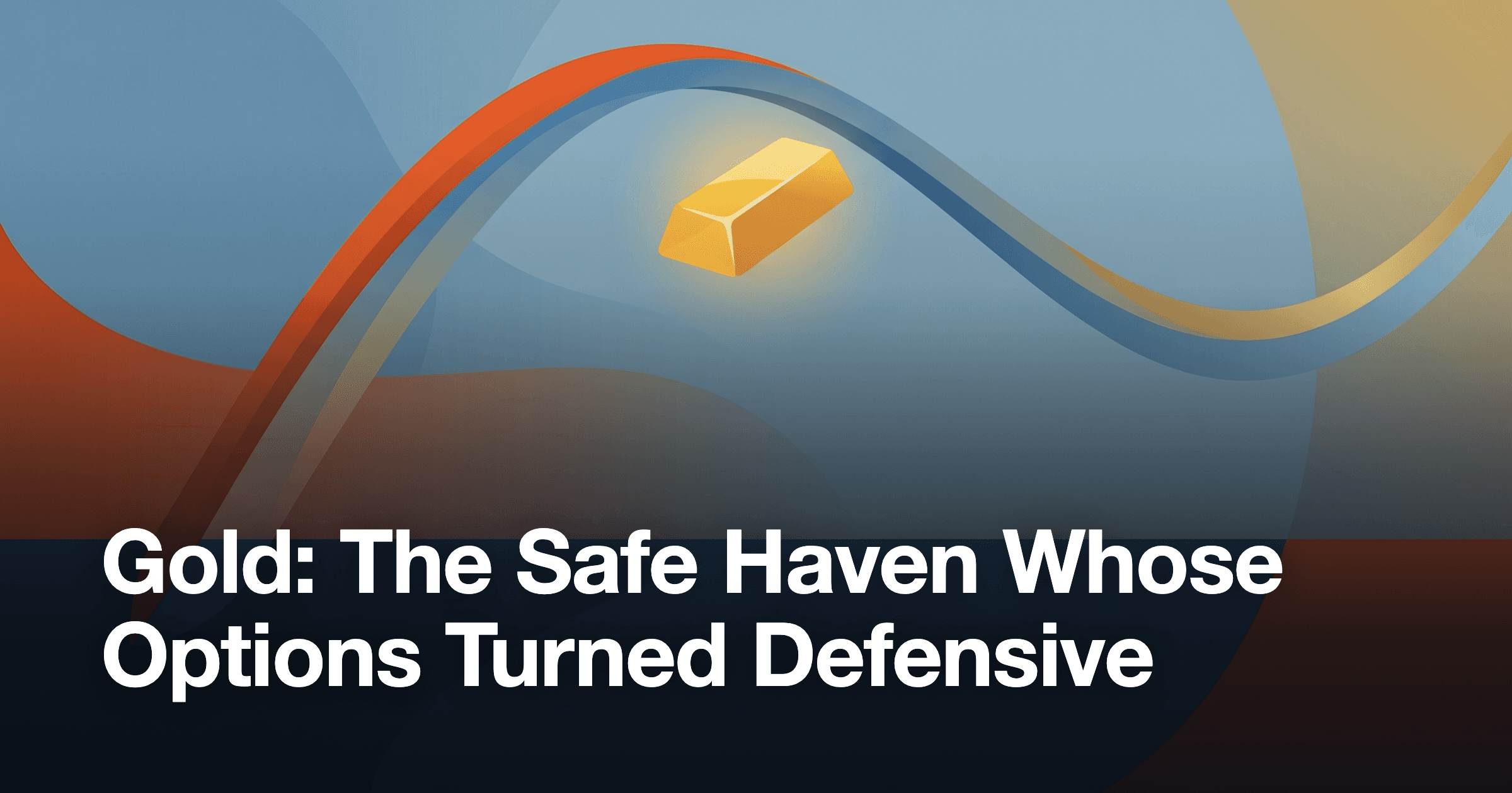 Gold: The Safe Haven Whose Options Turned Defensive