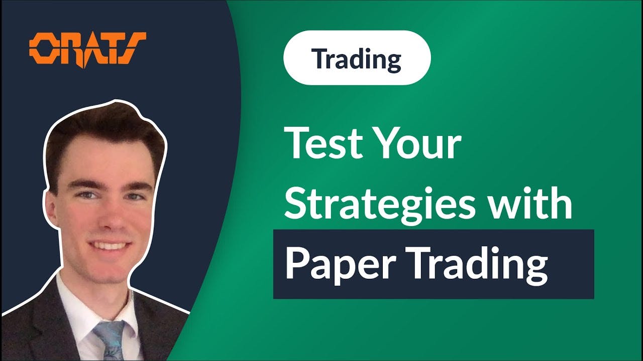 Scan, Backtest, and Paper Trade Your Favorite Options Strategies in the ORATS Dashboard