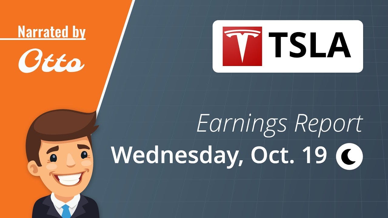 Tesla (TSLA) Earnings Report Wednesday, October 19th | ORATS Dashboard