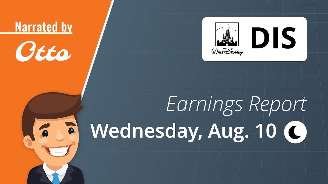 Walt Disney (DIS) Earnings Report Wednesday, August 10th | ORATS Dashboard