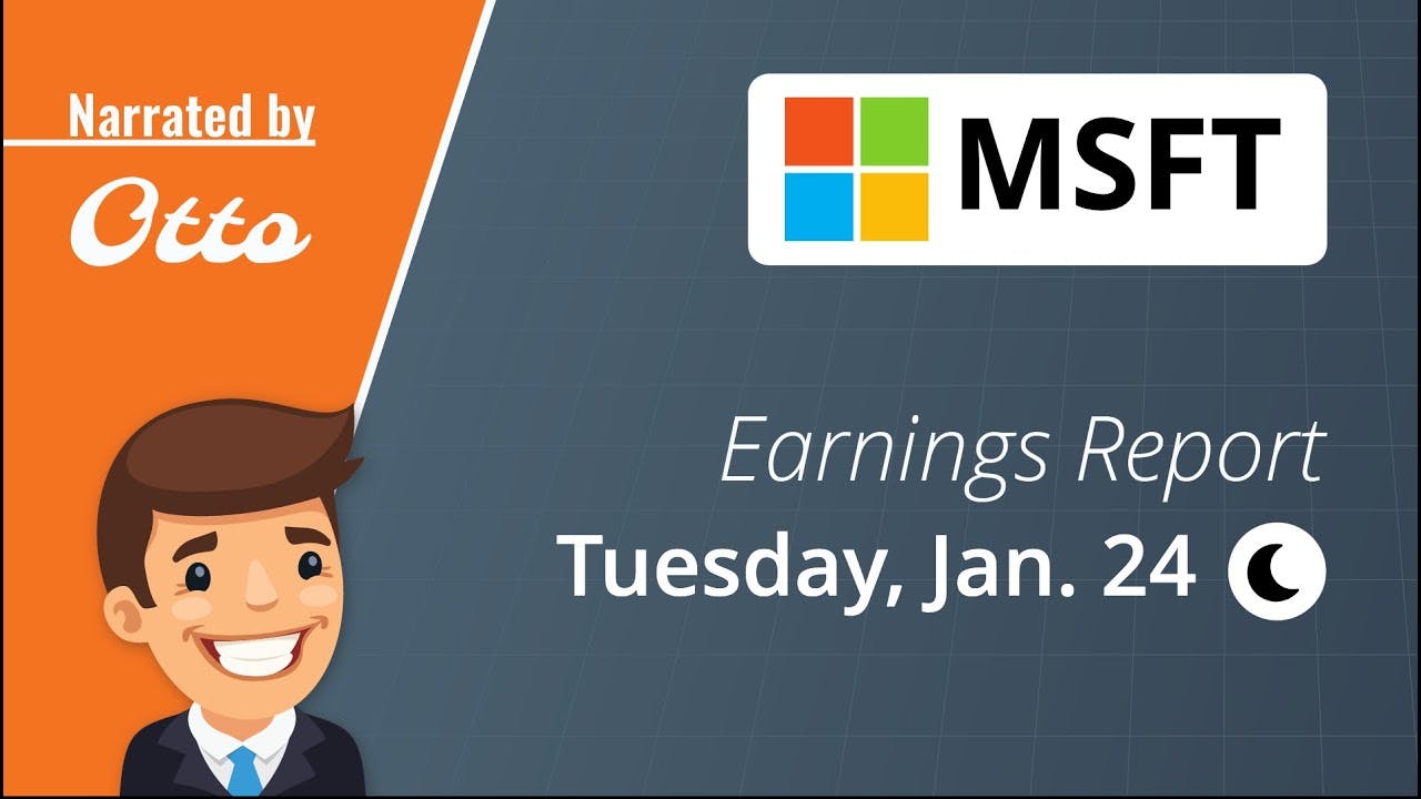 Microsoft (MSFT) Earnings Report Tuesday, January 24th | ORATS Dashboard