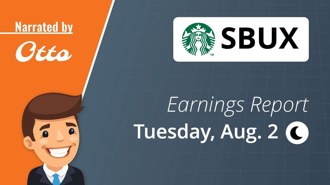 Starbucks (SBUX) Earnings Report Tuesday, August 2nd | ORATS Dashboard