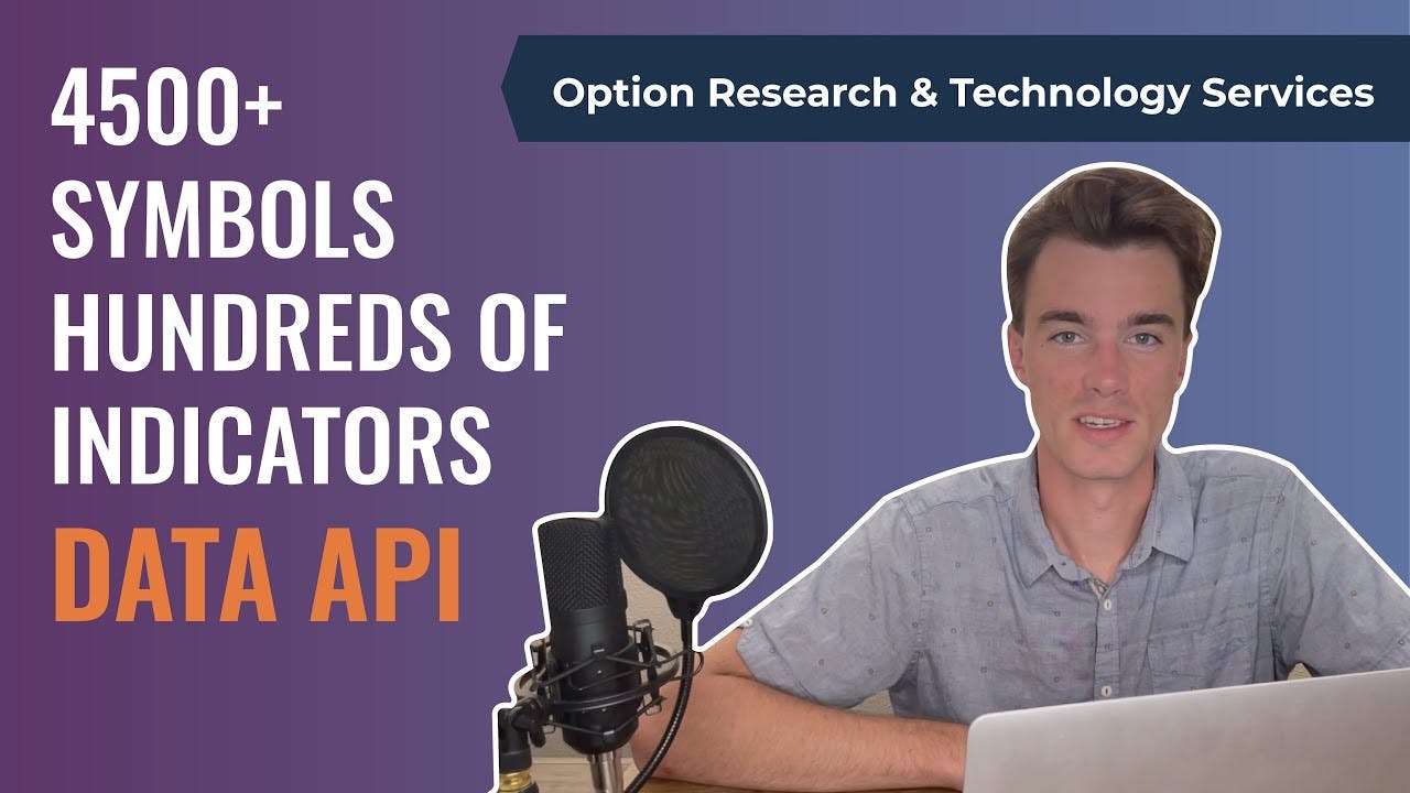 Data API | ORATS Product Overview: Forecasts, Historical Options Data, Implied Volatility Summaries