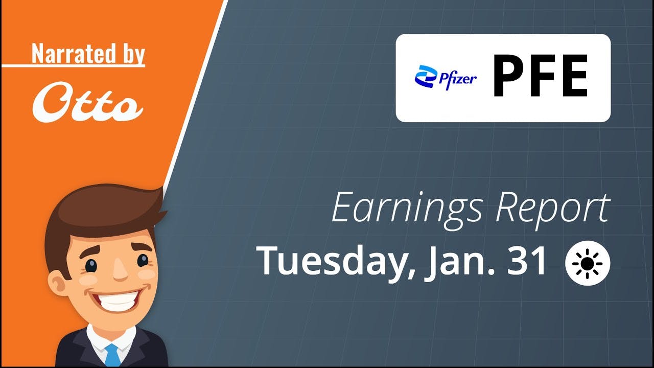 Pfizer (PFE) Earnings Report Tuesday, January 31st | ORATS Dashboard