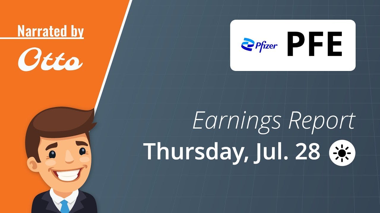 Pfizer (PFE) Earnings Report Thursday, July 28th | ORATS Dashboard